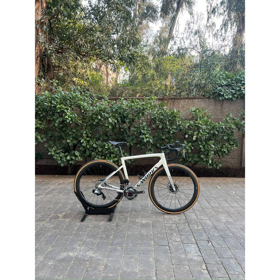 Specialized Tarmac SL6 S-Works 54 usada certificada · Ruta · Blanco